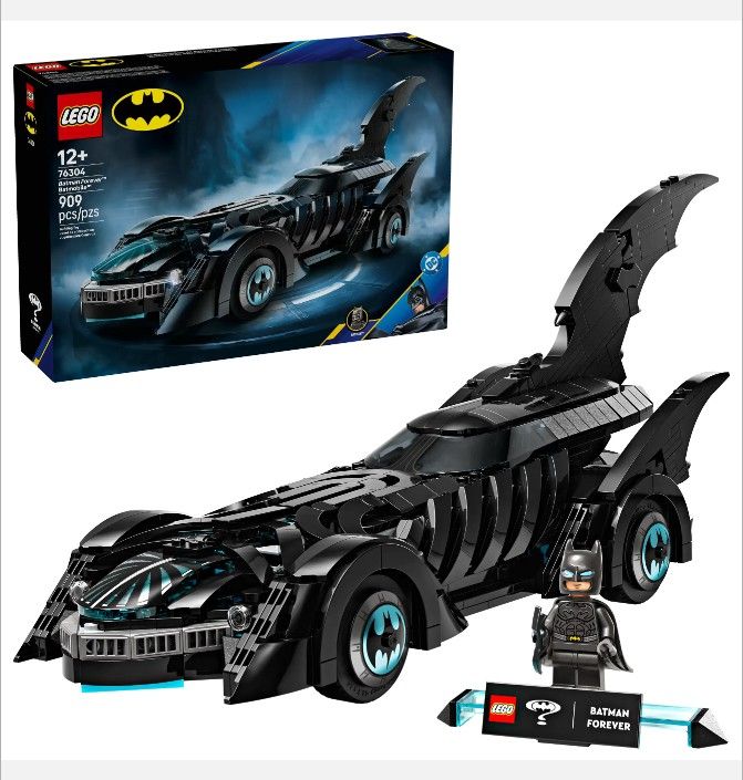 LEGO DC Batman: Batman Forever Batmobile Building Toy 76304