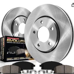 Replacement Brake Kit Brake Rotors and Ceramic Brake Pads For Chrysler 300 | Dodge Challenger Charger Magnum [Application Specific]