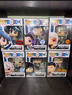 Demon slayer funko pops