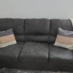 Comfy Gray Sofa 