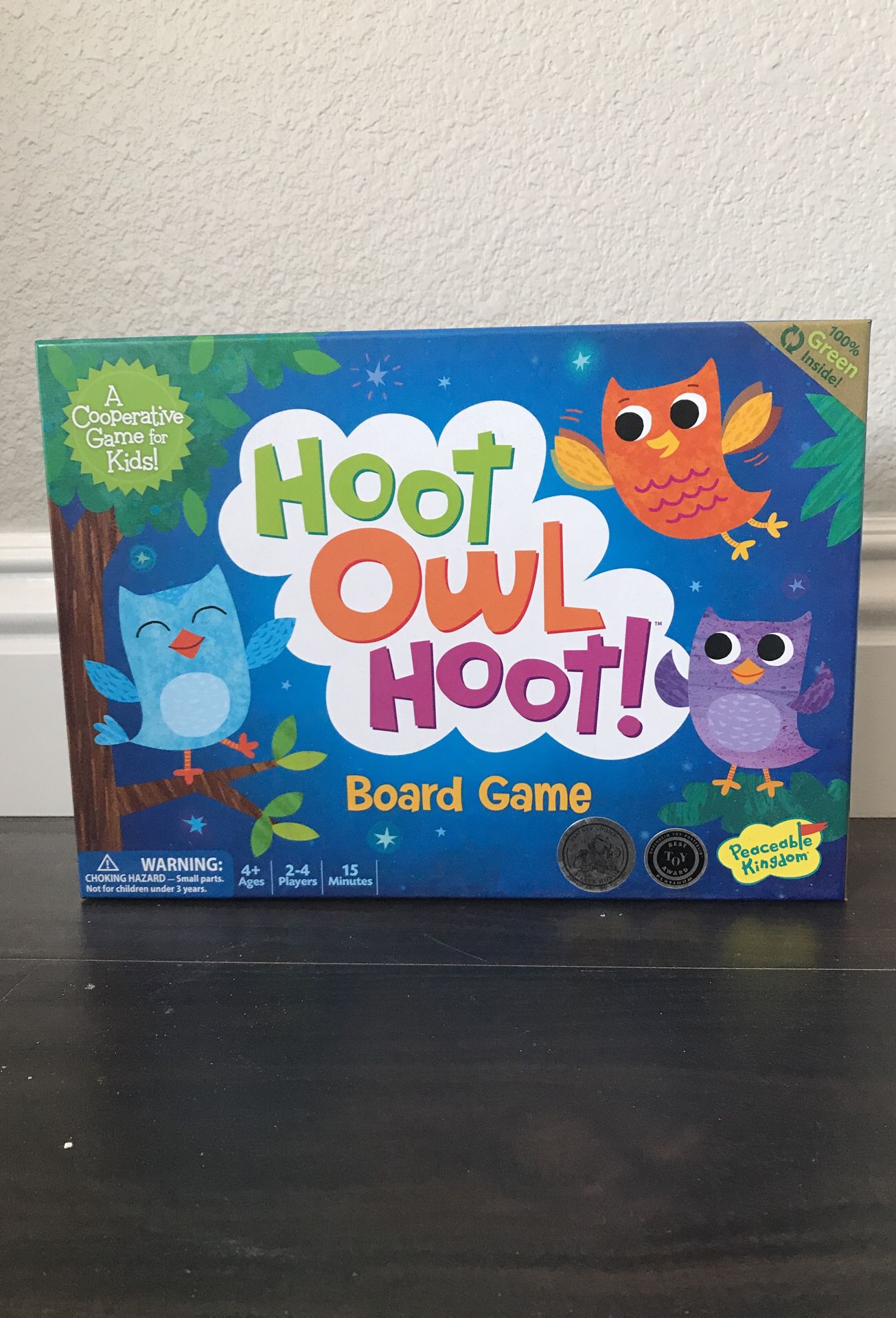 Hoot Owl Hoot board game.