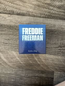 Freddie Freeman World Series Ring Replica