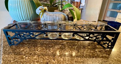 New  6 cup votive holder
