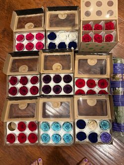 Premium Preserved Flowers – Florever & Rose Amor – Large Lot