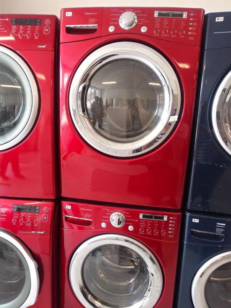 Lg wascher and electric drayer good condition 90 days warranty