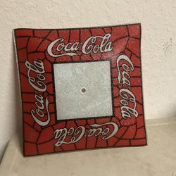NEW Vintage Coca Cola Ceiling Light Shade Stained Glass Tiffany Lamp Shade