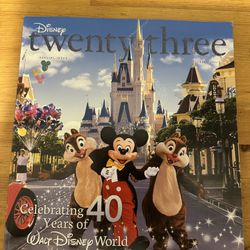 Disney Twenty-Three Magazine D23 Fall 2011 Issue Mickey