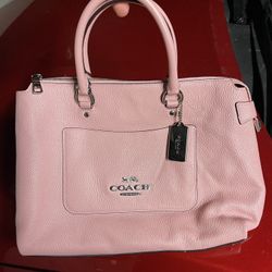 Coach Bag Pink Color