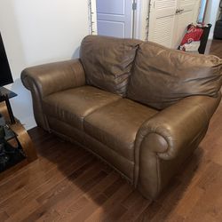 4 Piece Leather Living Room Set 500 OBO 