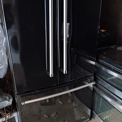 Black Kitchenaid Refrigerator 3 Door