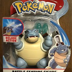 Pokemon Blastoise Deluxe Action Battle Feature Figure