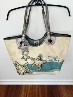 Coach Coastal Canvas Bag