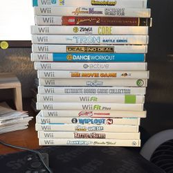 Nintendo Wii Video Games Lot Prices Below Or Buy All For $120