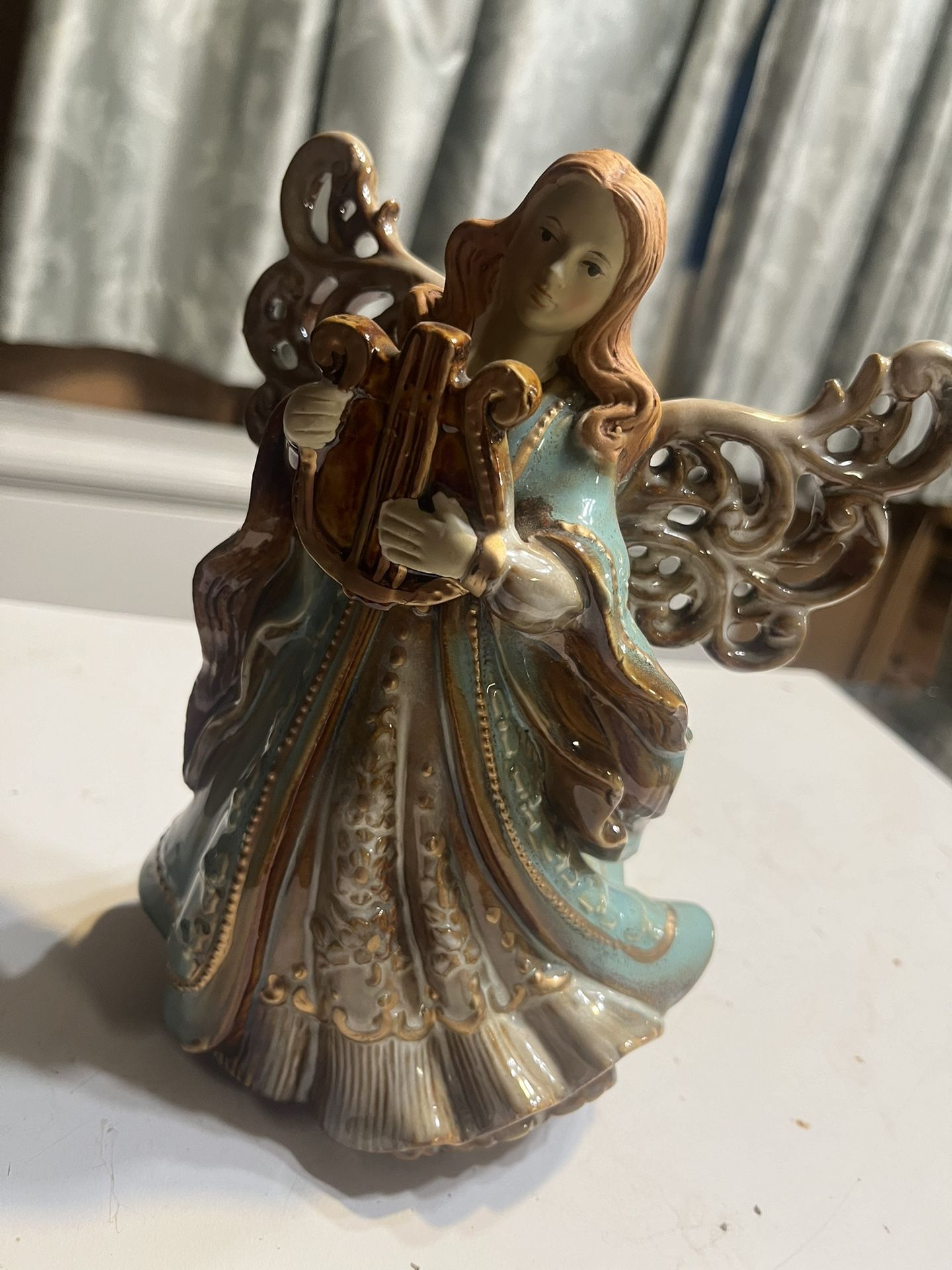 Porcelain Angle Figurine
