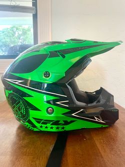Fly Racing YL (Size Youth Large) BMX or Motocross Dirt bike helmet