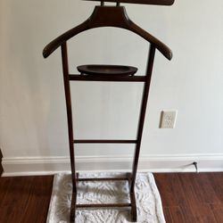 Vintage Italian Silent Valet S.P.Q.R. Original Wardrobe Stand