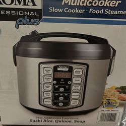 Rice Cooker Multicooker 4 Quarts  4-20 Cups Used One Time 