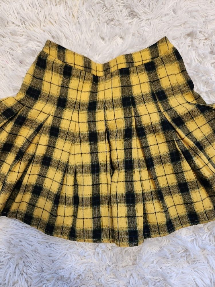 Plaid SHEIN Skirt