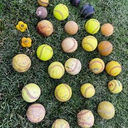 Softball/weighted balls