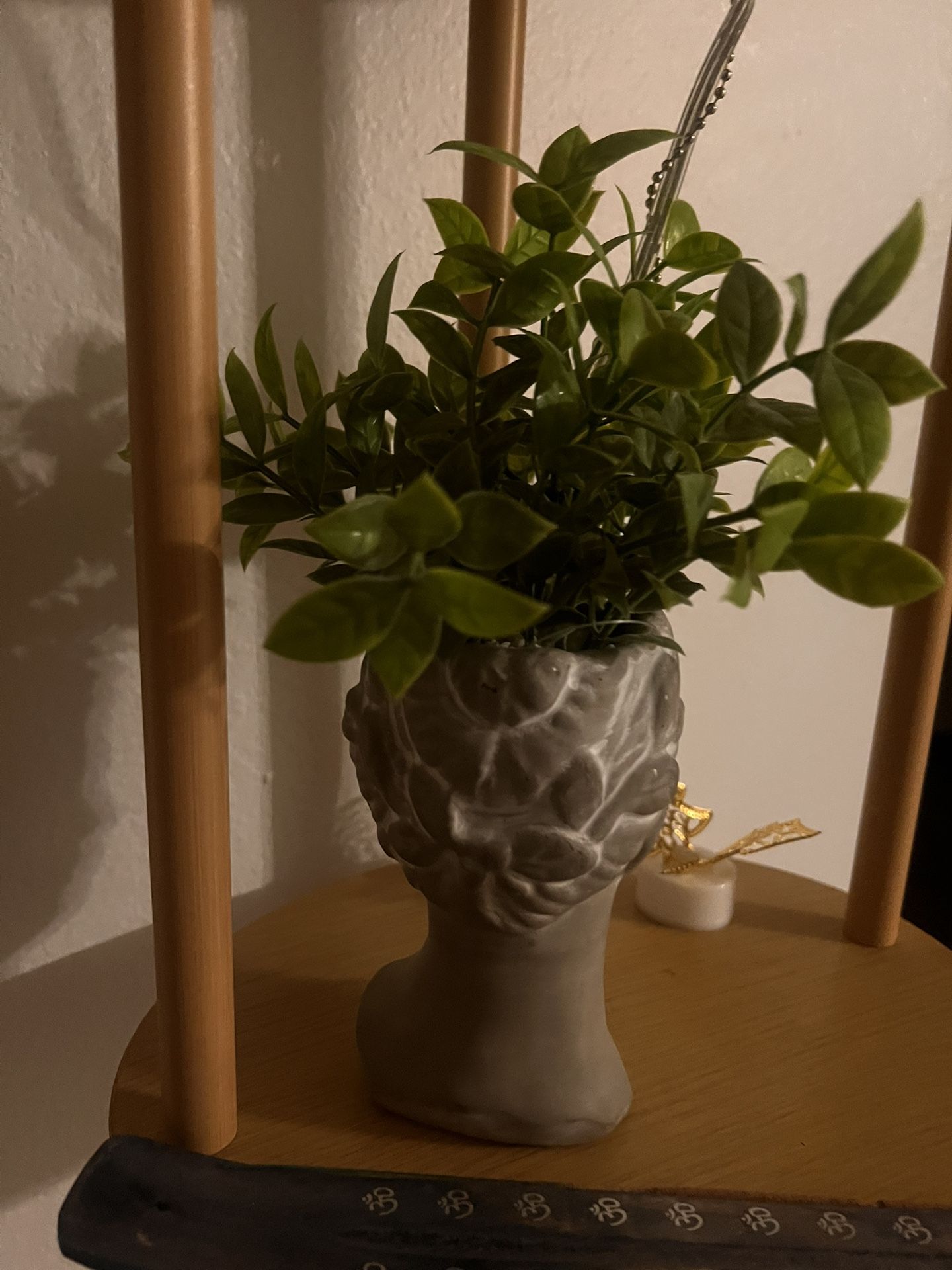 Fake Plant With Cool vase