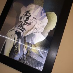 Marilyn Monroe Changing Picture Frame 