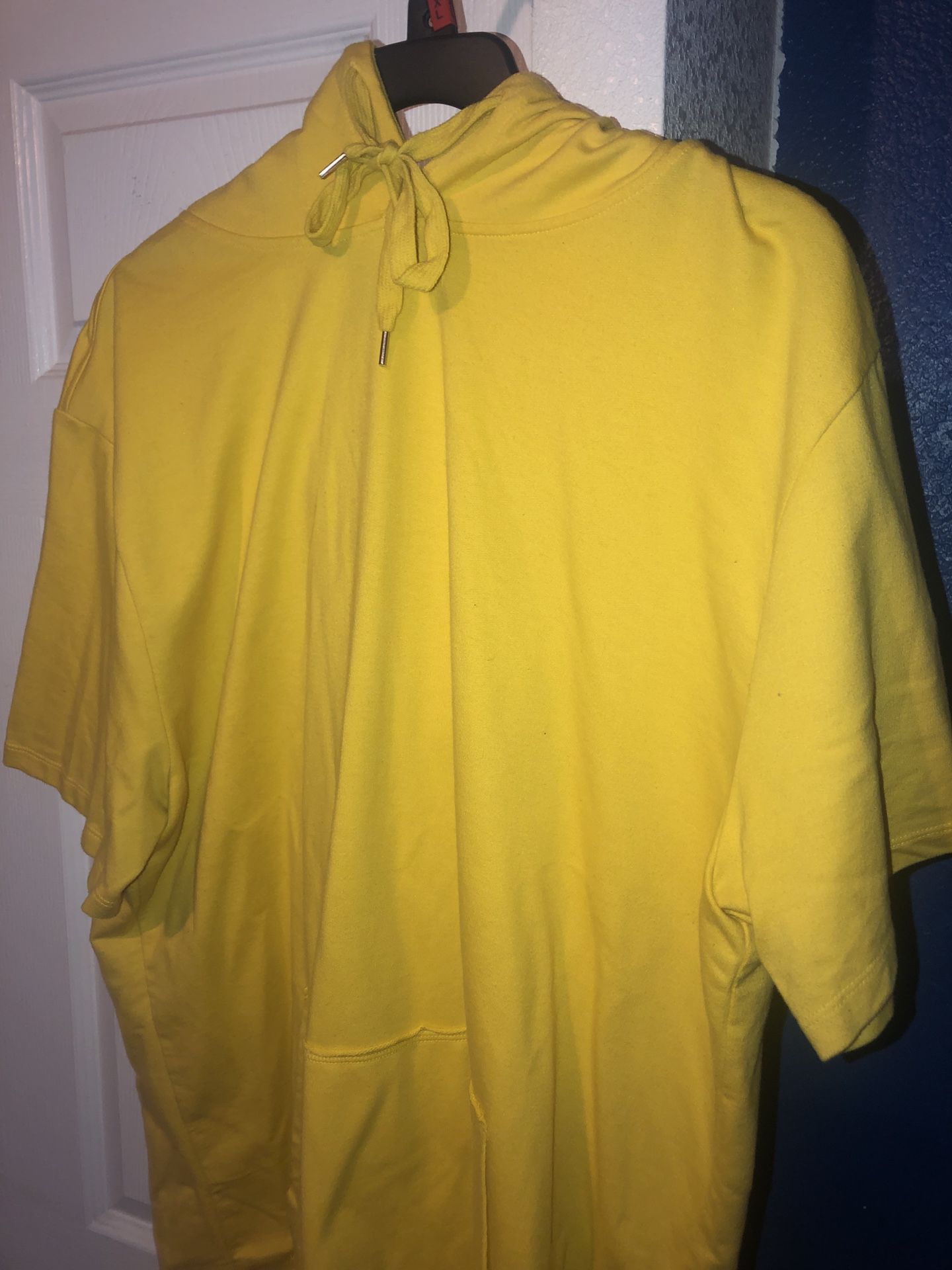 Yellow Forever 21 hoodie shirt