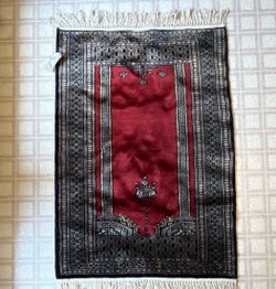 2x3 Hand knotted wool Pakistani rug w/tag