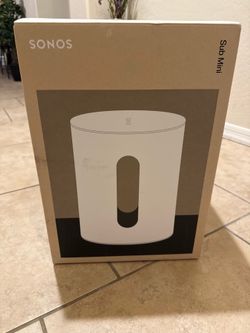 New Sonos Mini Subwoofer White S2