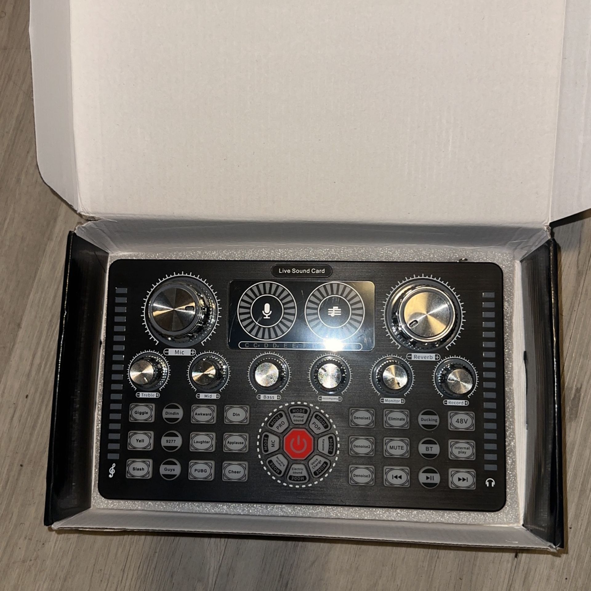Live Sound Board