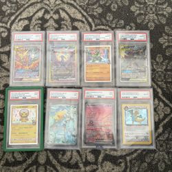 pokemon card graded psa slab bundle lot collection 
