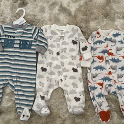 Carters And Cloud Island One Piece Rompers 3 Months
