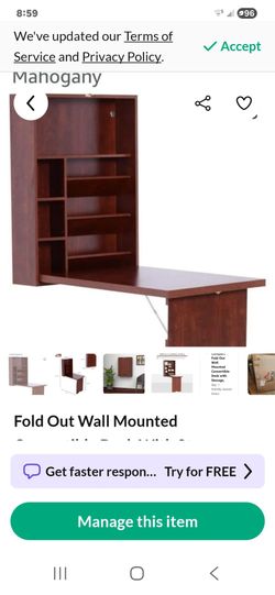 Wall Mount Desk