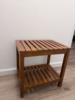 Wood Table/Stool