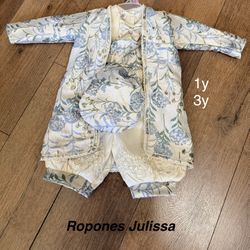 Ropon para niño 