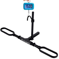 Platform Bike Rack for 2 Hitch Fits 1 E-Bike or Fat Tire Bike 120 lbs Capacity Black $194.25