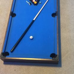 Miniature Pool Table