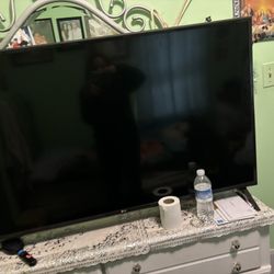 50” LG Television With Remote Control 