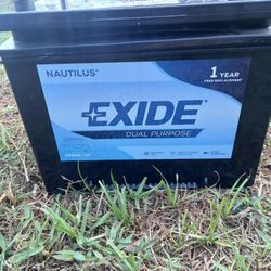 Exide Deep Cycle Marine Battery