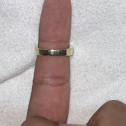 14k White/yellow Gold Ring With Diamonds