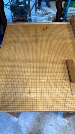Large Wooden Paper Trimmer Guillotine Cutter 31 inches x 40inches