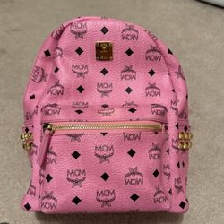 MCM Pink Backpack