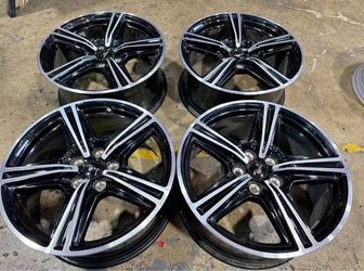 4X OEM 2024 Ford Mustang OEM Wheels Rims 18x8 18" 10592 PR3C1007AA (GOOD SHAPE)