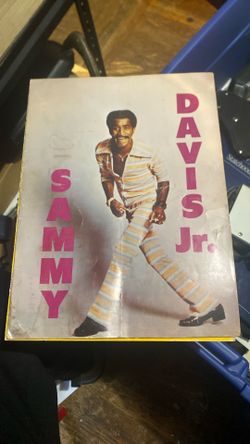 vintage 1970s Sammy Davis Jr. Publicity Program Book.