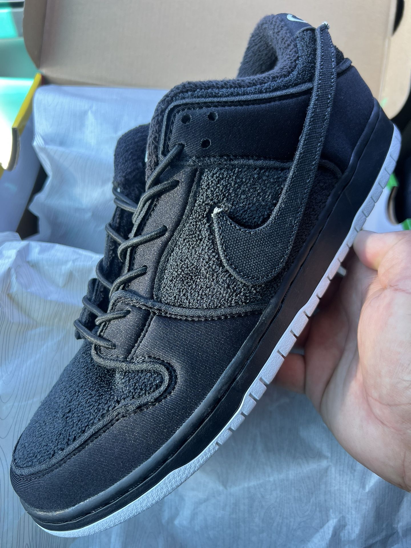 Nike Gnarhunters x SB Dunk Low Black White Mens Size 11.0 & 11.5