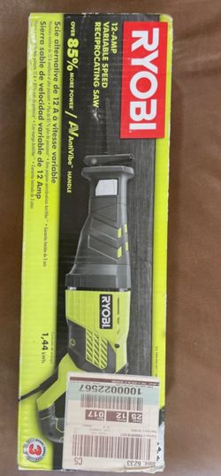 RYOBI 12 Amp Corded Reciprocating Saw