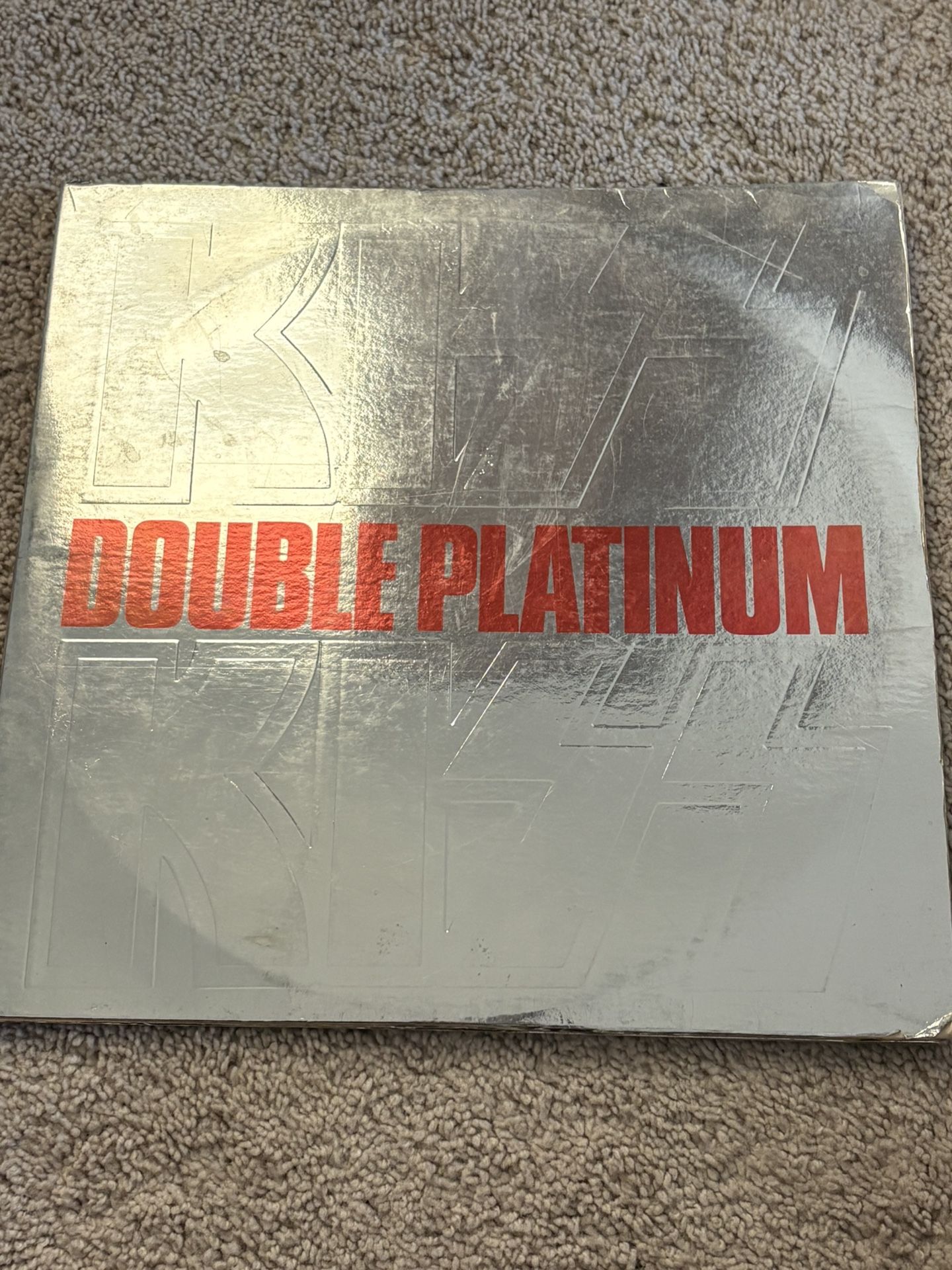 Double Platinum Album By Kiss 