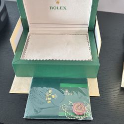 Rolex Empty box 