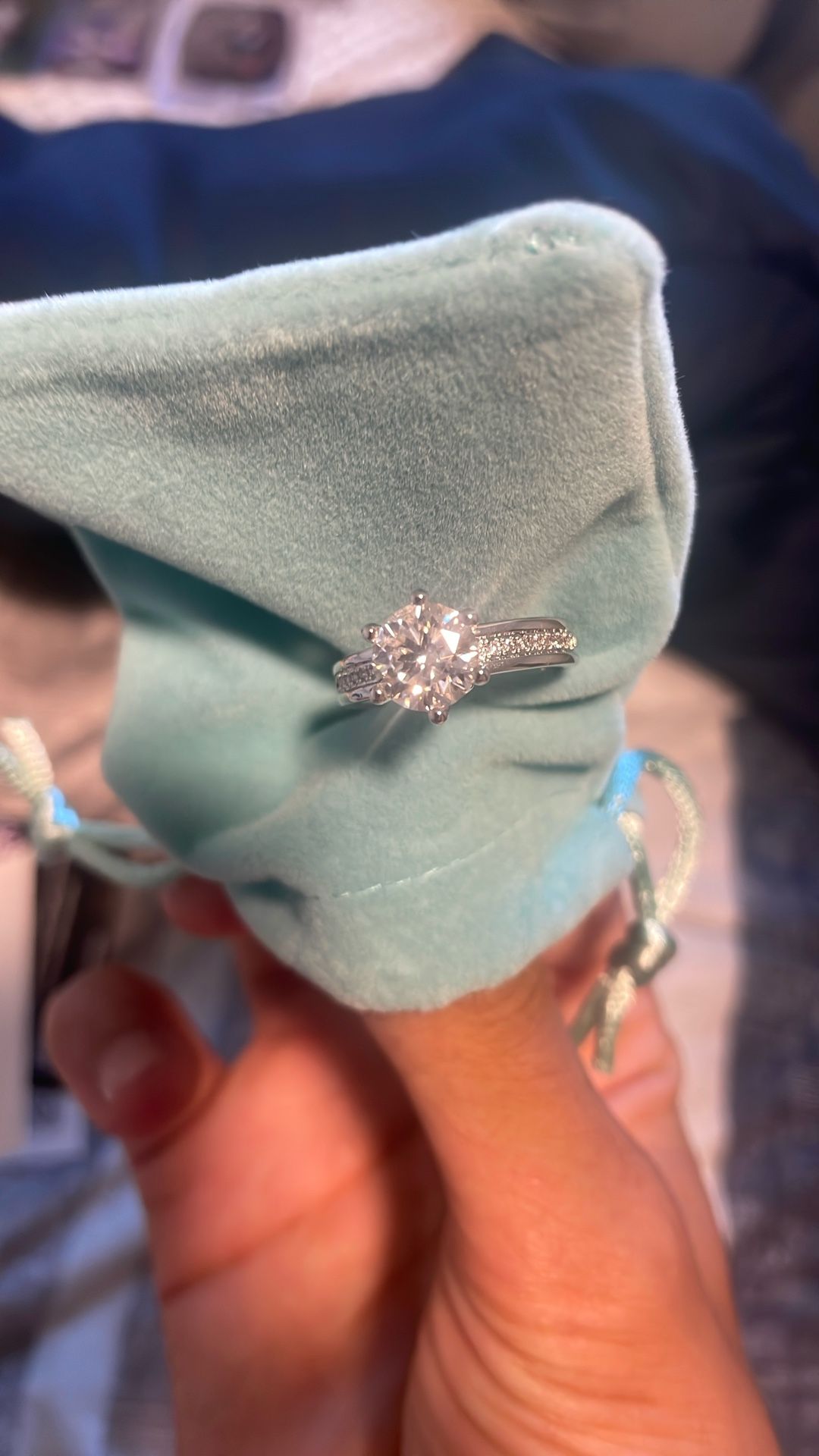 Moissanite Ring