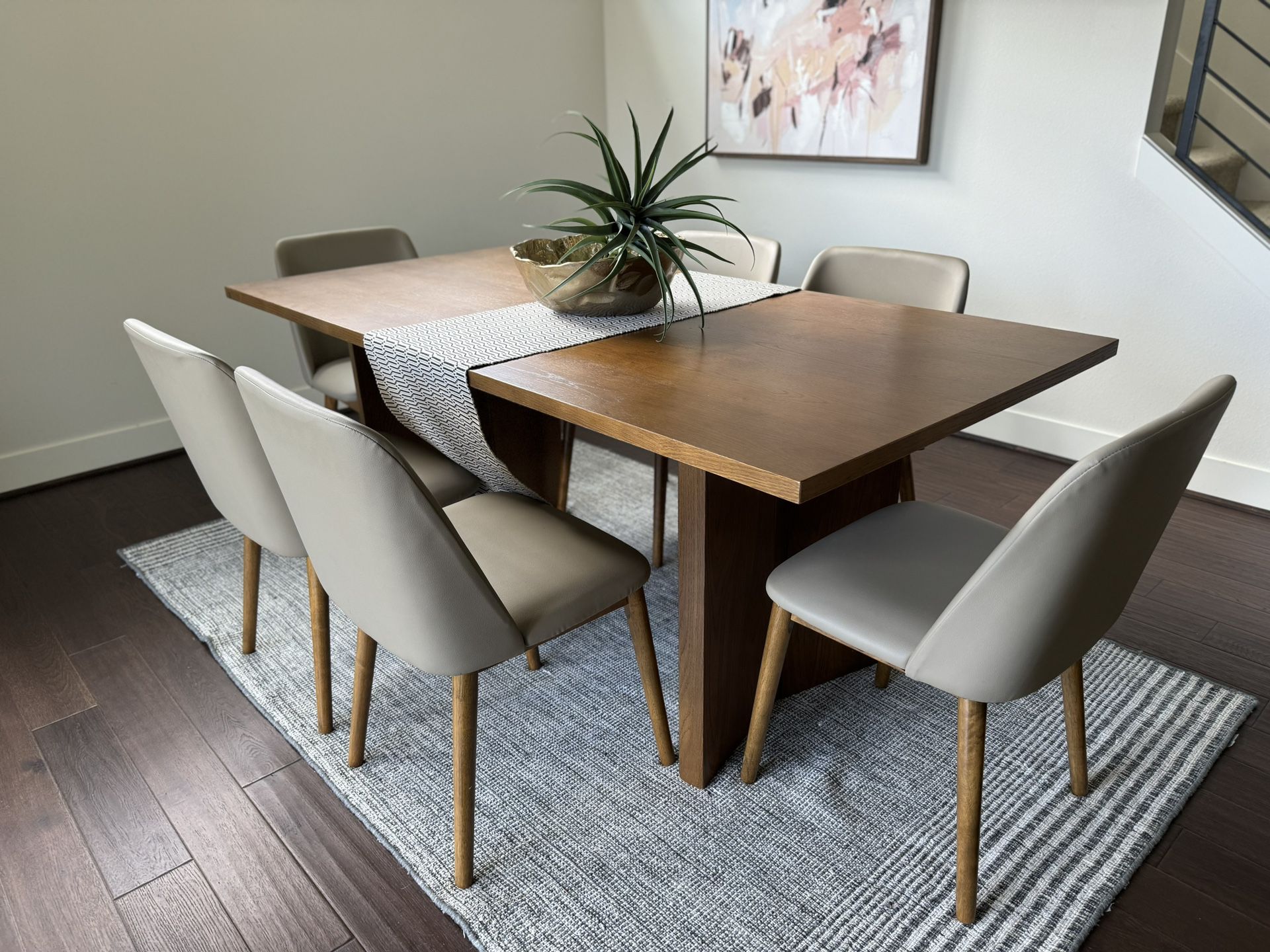 Solid Wood Dining Table  Only 