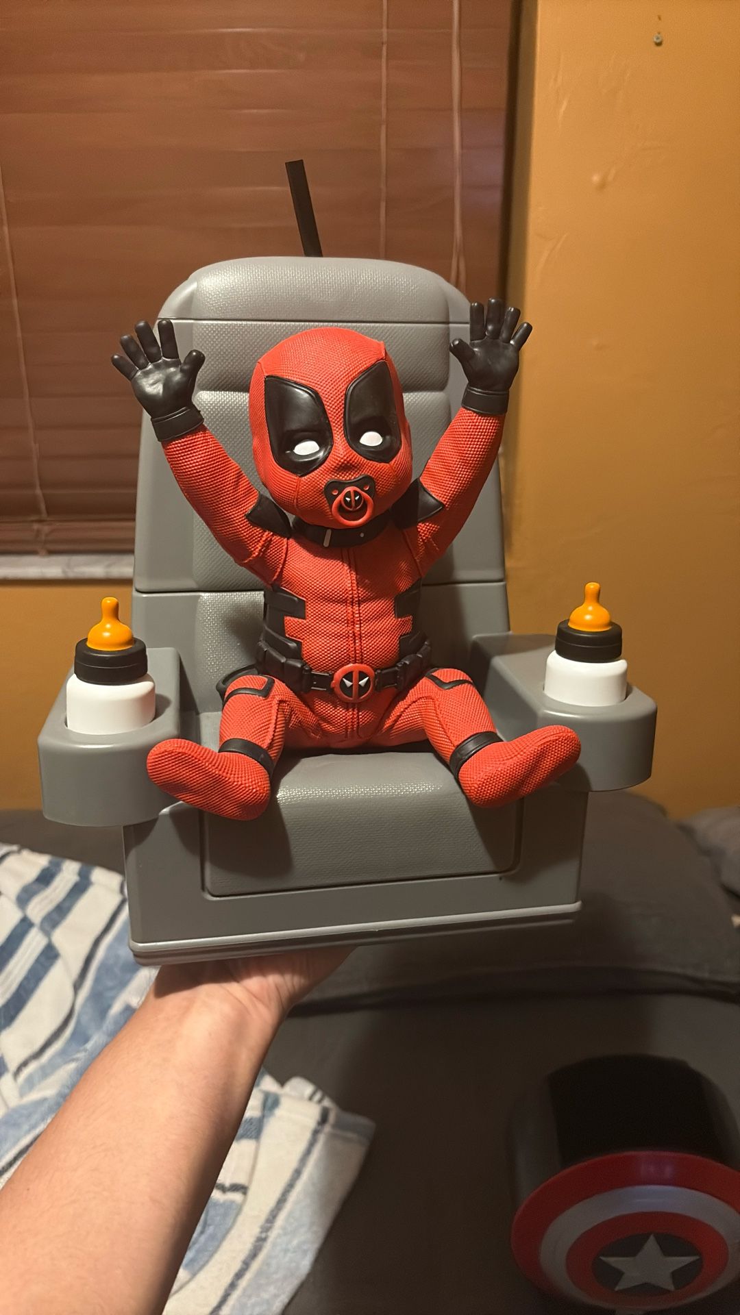 Baby Deadpool Popcorn Bucket